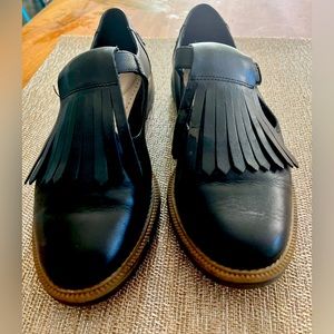 Clarks somerset mary jane oxford buckle shoes size us 7.5